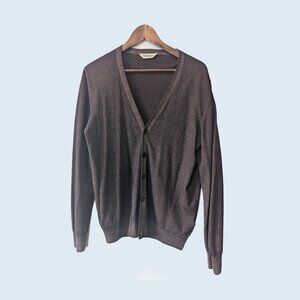 GRAN SASSO - Burgundy buttoned cardigan - Sz 50